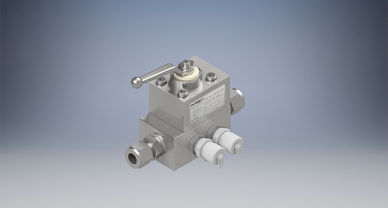 一种测试阀，非常适合安装在安全装置的测量管线上